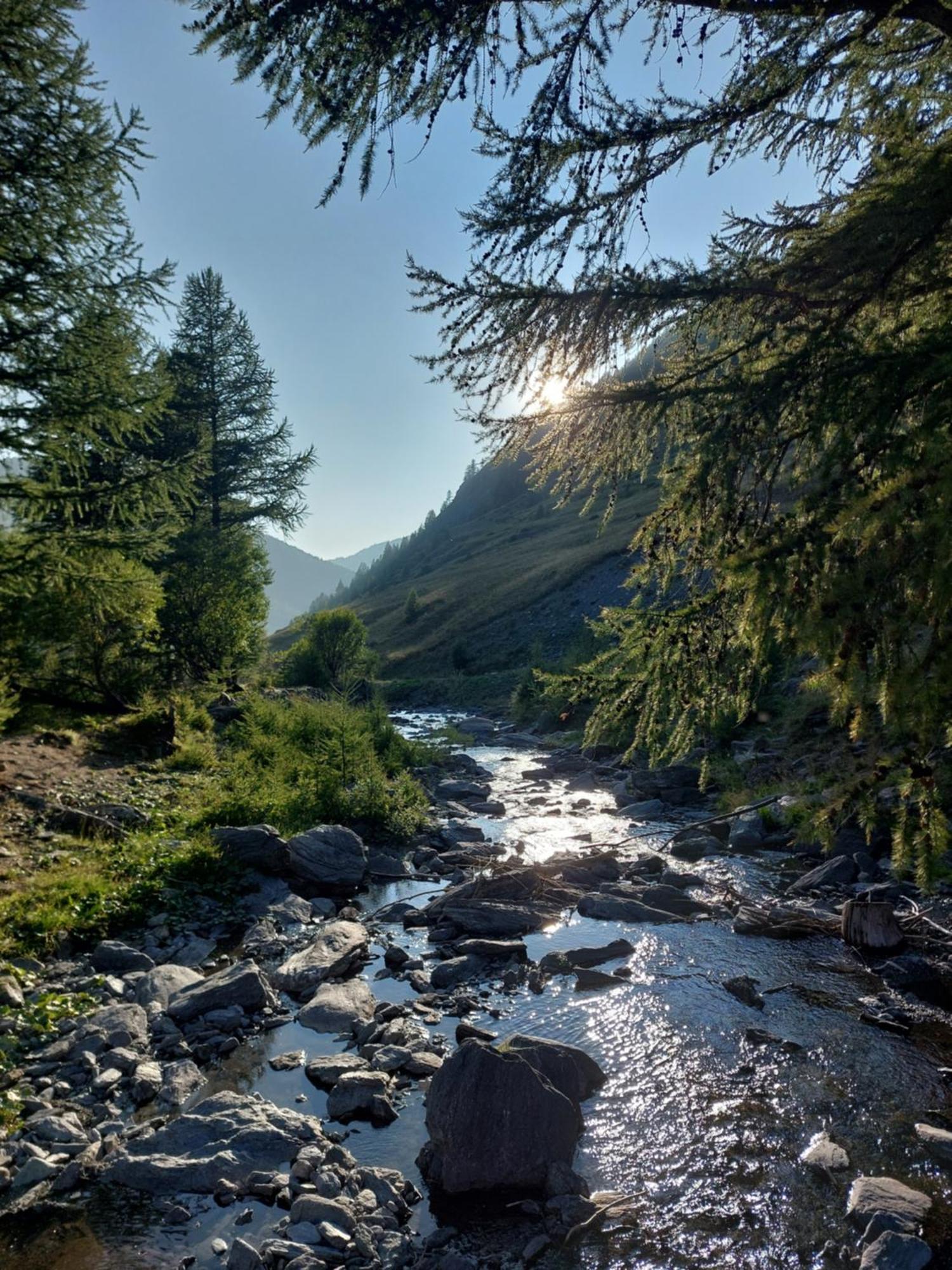 Appartement avec vue sur la montagne Abriès Extérieur photo